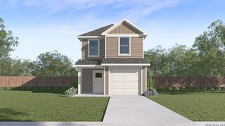 New construction  house 2060 Giant Cactus, San Antonio, TX 78221 plan The Linnet - image