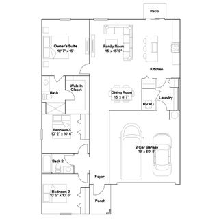 New construction  house 14955 Topaz Blue St, Wimauma, FL 33598 plan Bloom - image