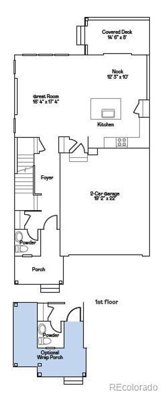 New construction Duplex house 9051 Hightower Street, Parker, CO 80134 Spire- photo