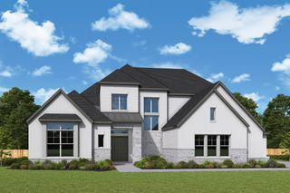 New construction Single-Family house 2021 Clearwater Dr, Lakewood Village, TX 75068 plan The Braywood - image
