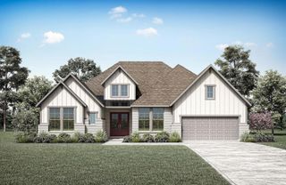 New construction Single-Family house 204 Midnight Valley Dr, Cedar Creek, TX 78612 plan Overlook - image