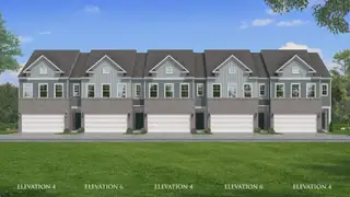New construction Townhouse house 3672 Donovan Cir, Loganville, GA 30052 plan Luca - image