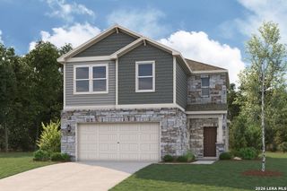 New construction Single-Family house 15439 Lonehollow Lk, San Antonio, TX 78253 plan Frederick - 2260 - image