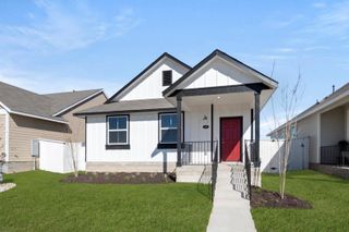 New construction Single-Family house 180 Backwater Rd, Kyle, TX 78640 plan 1548 Casetta - image