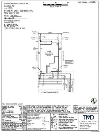 New construction house 14333 W Soft Wind Dr, Surprise, AZ 85387 plan 45RM2 - image