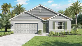 New construction Single-Family house 1349 Kilt Ln Se, Palm Bay, FL 32909 plan Cali - image