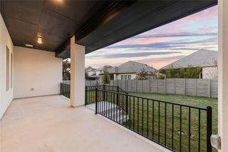 New construction house 212 Running Fawn, Georgetown, TX 78628 plan Thatcher - image
