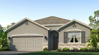 New construction house 18135 Wheathouse Pl, Lakewood Ranch, FL 34211 plan Cali Modern - image