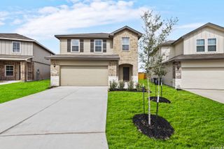 New construction Single-Family house 1596 Agave Cellar, New Braunfels, TX 78130 plan The Grace - image