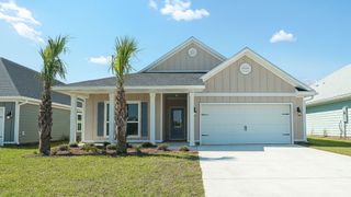 New construction Single-Family house 570 Hancock Wy, Panama City Beach, FL 32413 plan Delray - image