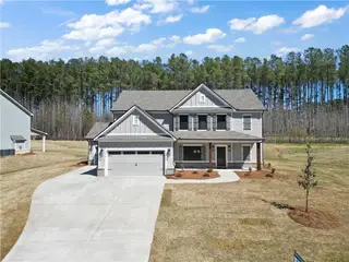 New construction Single-Family house 196 Weslyn Dr, Social Circle, GA 30025 plan (GA)Hayden A 2 Front Entry - image