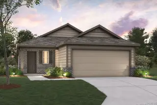 New construction Single-Family house 6730 Red Buffalo Trl, San Antonio, TX 78253 plan Azalea - image