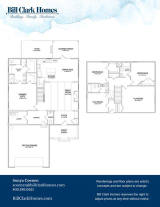 New construction Single-Family house 144 Flat Clam Dr, Wilmington, NC 28401 plan Willowbrook - image