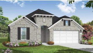 New construction house 417 Emory Peak Ln, New Caney, TX 77357 plan Morgan - 50 Homesites - image
