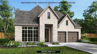 New construction Single-Family house 101 La Venta Loop, Liberty Hill, TX 78642 Design 2206H- photo