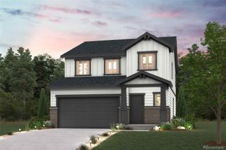 New construction Single-Family house 2187 Barnwood Dr, Brighton, CO 80601 Spruce- photo