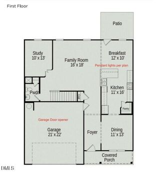 New construction Single-Family house 22 Cheshire Farms Dr, Smithfield, NC 27577 - image