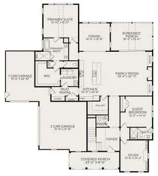 New construction Single-Family house 2104 Lowery Estates Dr, Wake Forest, NC 27587 plan Cannon - image