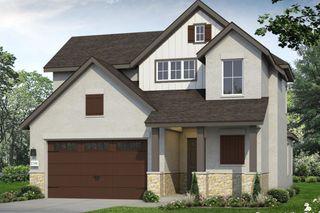 New construction Single-Family house 600 C-Bar Ranch Trl, Unit 8, Cedar Park, TX 78613 plan Cross Creek 2072 - image