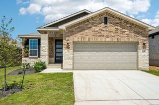 New construction Single-Family house 10129 Briceway Gap, San Antonio, TX 78254 plan The San Saba (3015) - image
