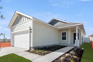 New construction Single-Family house 112 Bountiful Ln, Elgin, TX 78621 plan Harvest Ridge 1468 - image