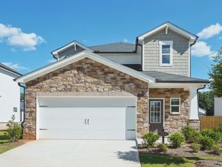 New construction house 1985 Celia Wy, Conyers, GA 30013 plan Sydney - image