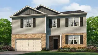 New construction Single-Family house 2756 Montie Ct, Lithia Springs, GA 30122 plan GREEN - image