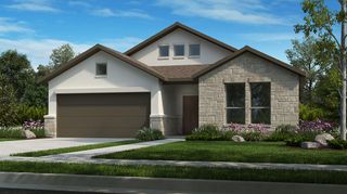 New construction Single-Family house 6802 Quiet Stream Way, Buda, TX 78610 Cobalt- photo