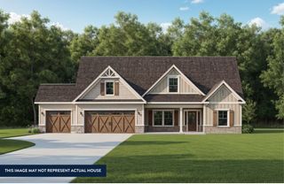 New construction Single-Family house 1350 Birch Wy, Loganville, GA 30052 plan (GA)Avondale A.2 3 Front Entry (with bonus) - image