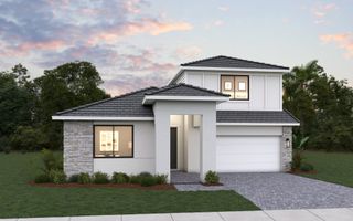 New construction Single-Family house 6841 Nw Glynlea Blvd, Port St. Lucie, FL 34987 plan Ravenna II - image