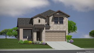 New construction  house 21068 Millstream Bnd, San Antonio, TX 78266 plan The Caspian - image
