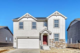 New construction house 9144 Old Divide Dr, Colorado Springs, CO 80908 plan Marigold - image