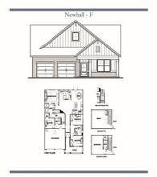 New construction  house 121 Maplewood Ln, Conyers, GA 30094 plan Newhall - image