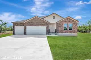 New construction Single-Family house 112 Greeley Dr, Floresville, TX 78114 plan Ellsworth - image