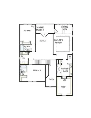 New construction Single-Family house 305 Beebalm St, Woodstock, GA 30188 plan The Emilia - image