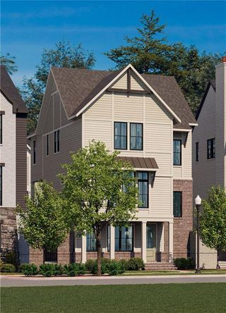 New construction  house 2290 Park Walke Dr, Alpharetta, GA 30009 plan The McCollum - image