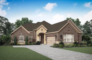 New construction Single-Family house 2015 Tioga View Drive, Iowa Colony, TX 77583 Azalea- photo