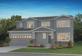 New construction Single-Family house 6430 Still Pine Cir, Castle Pines, CO 80108 plan 5073 Weston Elevation B - Craftsman - image