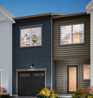 New construction Townhouse house 128 Pinnacle Dr, Chapel Hill, NC 27516 plan Mitchell - image