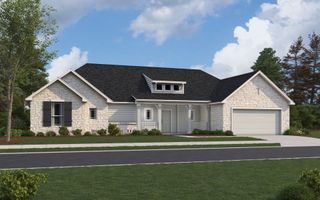 New construction house 21254 Jordans Rnch, San Antonio, TX 78264 plan Madison - image
