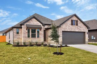 New construction Single-Family house 109 Divisadero Dr, Hutto, TX 78634 plan Sabine | Prairie Winds - image