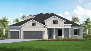 New construction house 4324 Canoe Creek Ave, Parrish, FL 34219 plan Santa Catalina - image