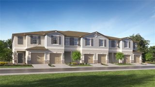 New construction Townhouse house 2540 Sunray Venus Way, Ruskin, FL 33570 Windsor II- photo