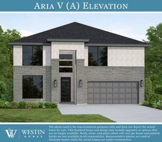 New construction Single-Family house 22222 Japanese Maple Ln, Hockley, TX 77447 plan The Aria V - image