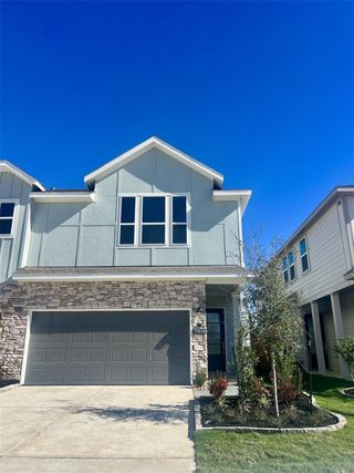 New construction Townhouse house 12658 Blue Catfish Ln, Cypress, TX 77433 plan Allen II - image