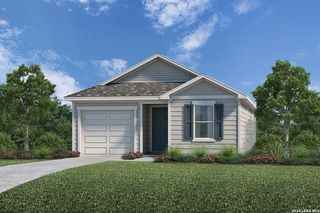 New construction Single-Family house 12926 Bone Dry Ln, Von Ormy, TX 78073 - image