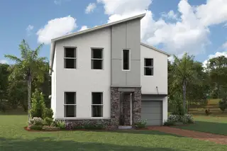 New construction house 2355 Sea Rock Rose Trl, Kissimmee, FL 34747 plan Malibu III - image
