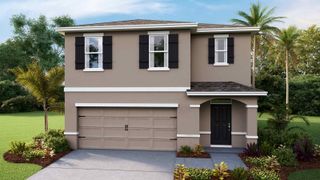 New construction Single-Family house 9886 Brave Buck Ave, Land O' Lakes, FL 34638 plan Robie II - image