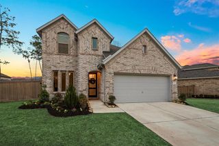 New construction Single-Family house 7321 Mount Greylock Loop, Porter, TX 77365 Bardwell (2529-HV-35 ELE-C)- photo