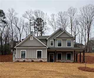 New construction  house 1440 Cherry Bark Ct, Loganville, GA 30052 plan (GA)The Hunter | Front Entry - image